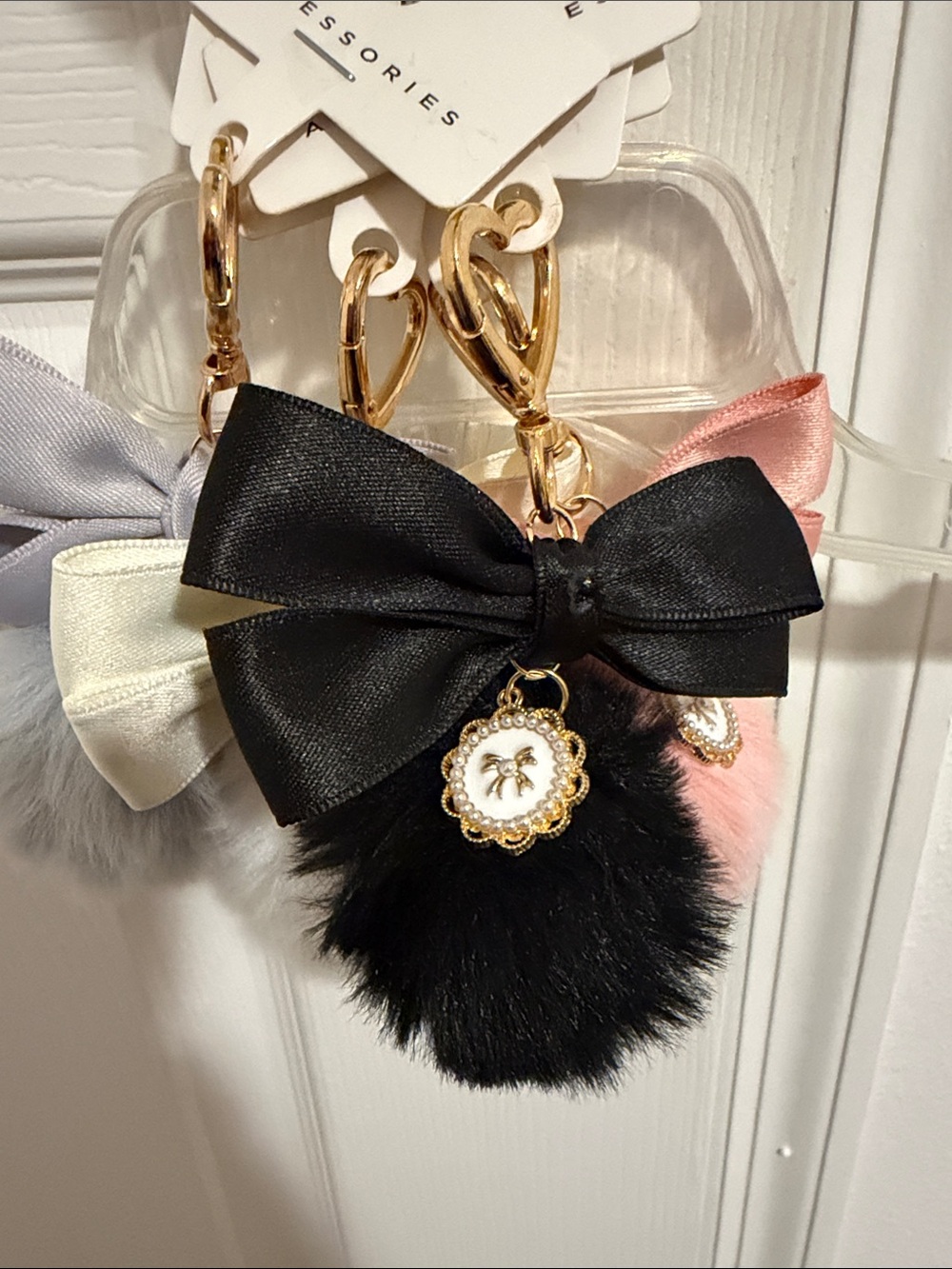 Bow Bag Charm with Bow Pendant - Picture 6 of 6
